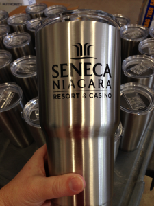warthog with seneca logo