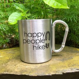 Scout- Bulk Custom Printed 10oz Stainless Steel Camping Carabiner Mug