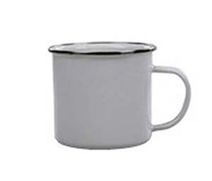 mountain mug white