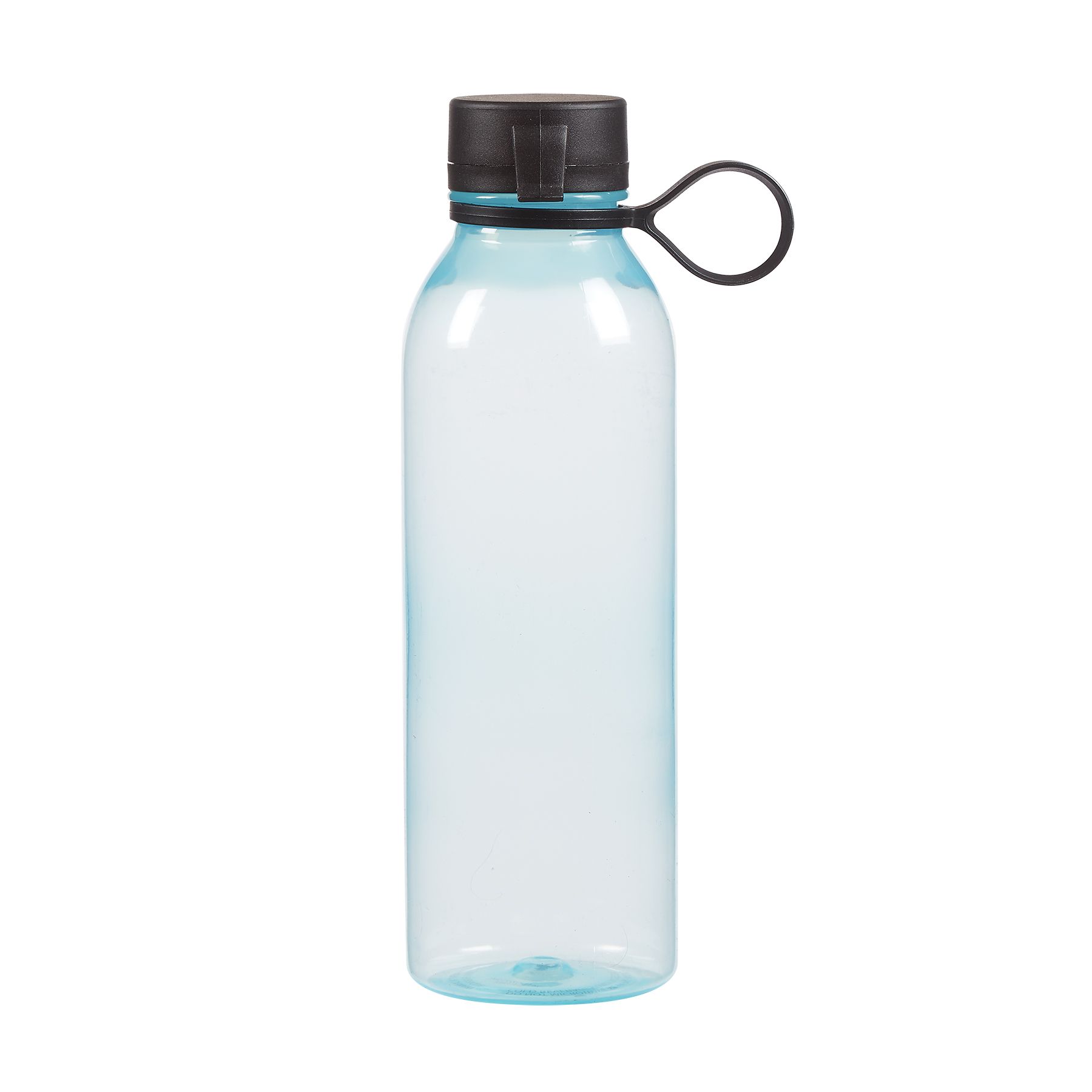 Imprinted Poly-Clear Plastic Water Bottle