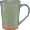 Bulk Custom Printed 16oz Speckled Mug with Terracotta Bottom