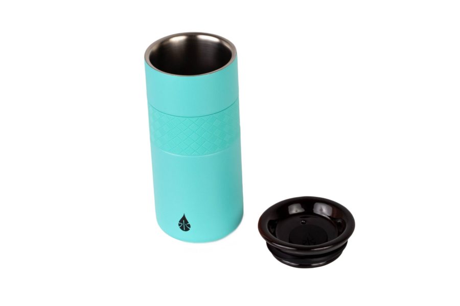 robins egg blue with lid