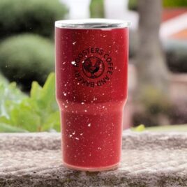 Chenango- Bulk custom 18oz Speckled Finish Stainless Tumbler