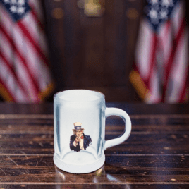 Custom Bulk Full Color Printed Plastic Mug Style Shot Glass Made in the USA