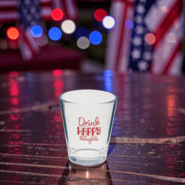 Plastic Shot- Custom Bulk Printed Plastic Shot Glass Made in the USA