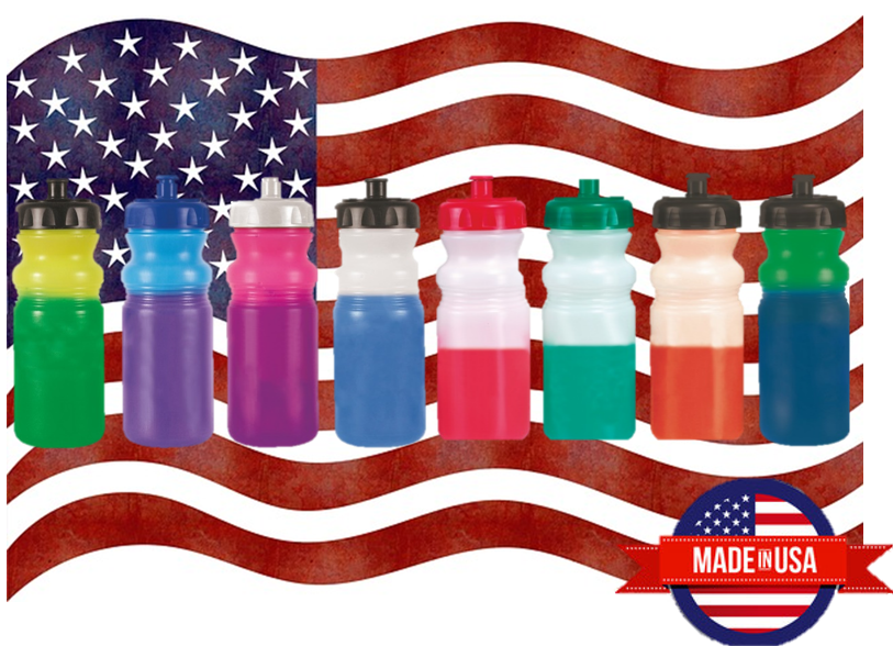 20oz Color Change Bike Bottle, MADE IN THE USA