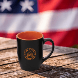 Bulk Custom Printed Two-Toned Ceramic Mug Made in the USA
