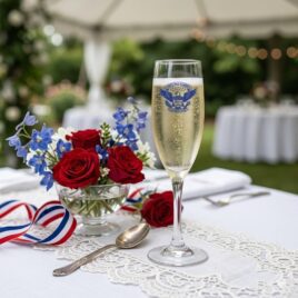 Bulk Custom Printed 5.75oz Champagne Flute Made in the USA