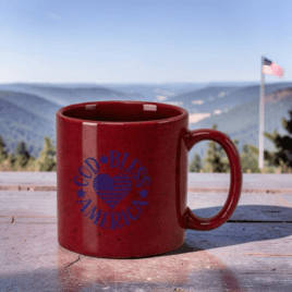 Bulk Custom Printed Speckled 20oz C-Handle Mug Made in the USA