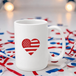 Bulk Custom Printed 15oz Ceramic Mug made in the USA